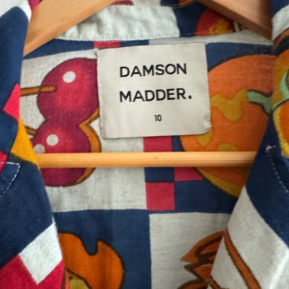 Damson Madsder Clo Fruit Print Shirt - Picture 6 of 8